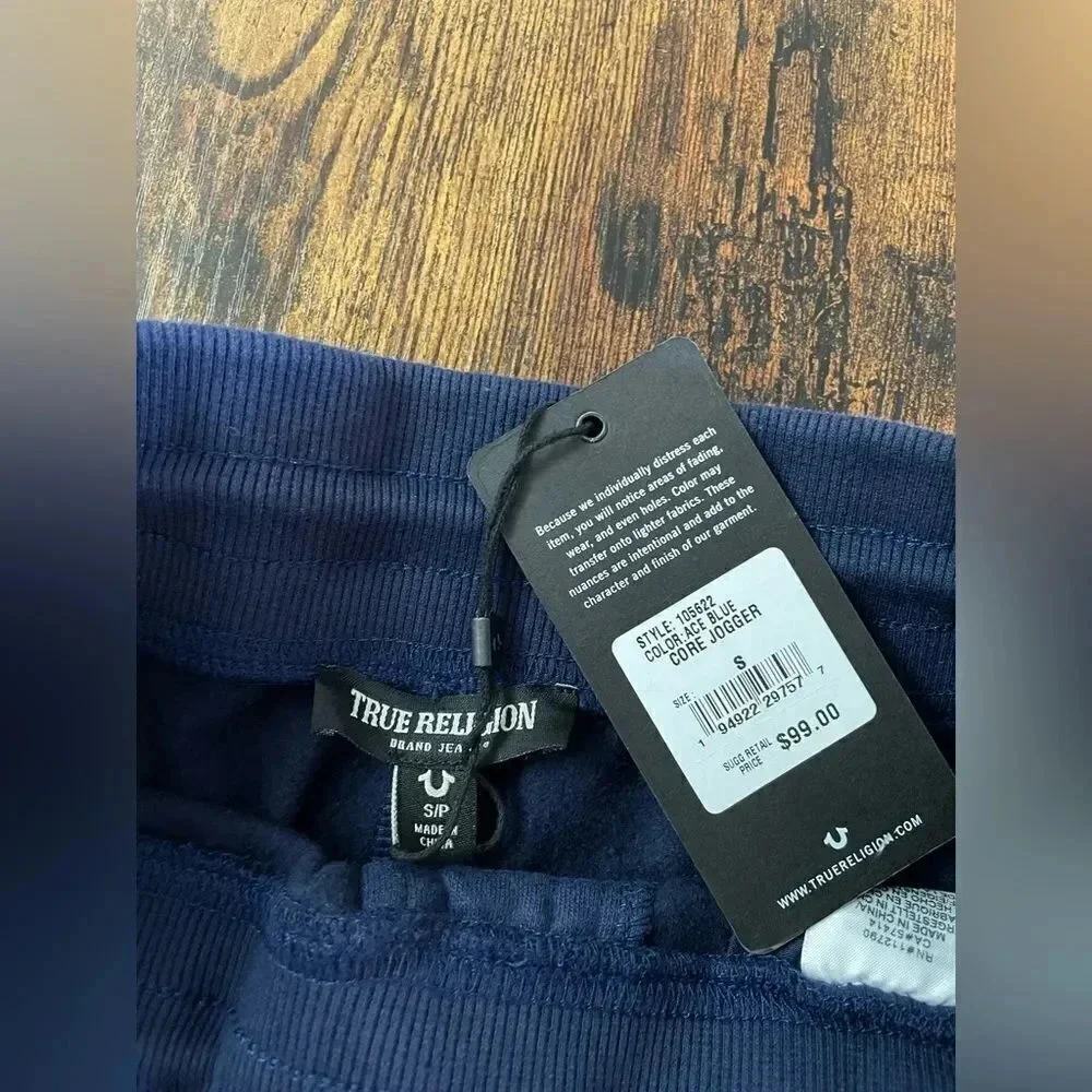 True Religion Blue Joggers